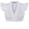 Dirndlbluse FRANZI ~ weiß ~ 38
