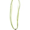 Collier mit Edelweissanhänger 000157 ~ hellgrün