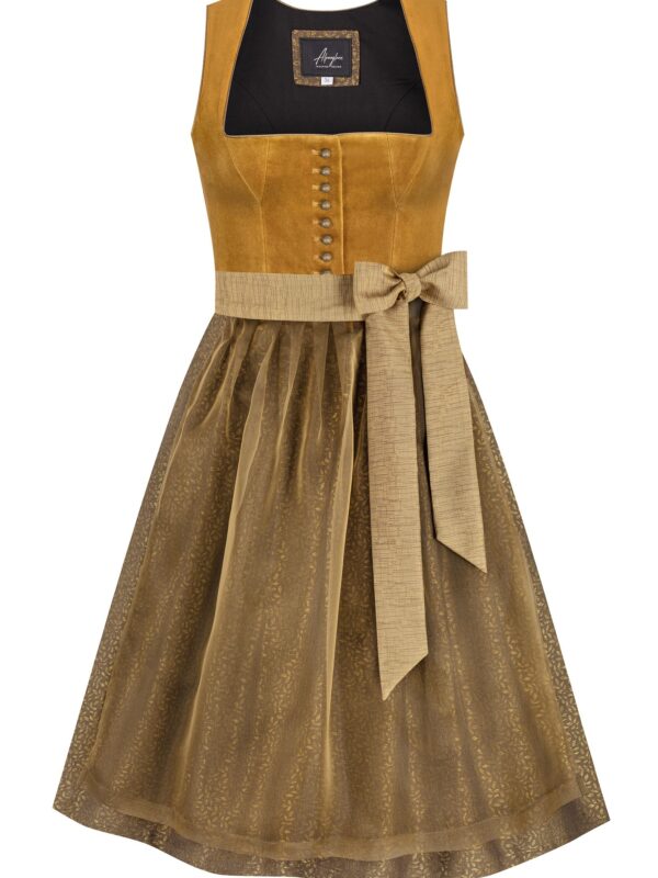Dirndl MAXIMA (70 cm) ~ 44 ~ curry