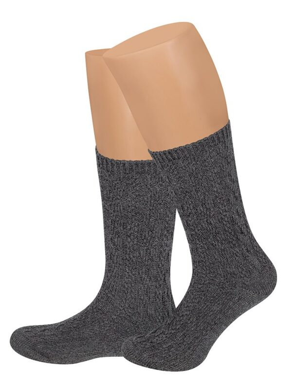 Trachtensocken kurz anthrazit 102943 ~ 38-39