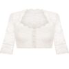 Dirndlbluse creme Stretch Kathi 012898 ~ 38