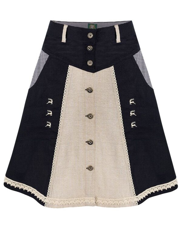 Trachtenrock DORIS (55 cm) ~ 46