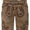 Kinder Lederhose ALVIN ~ braun antik ~ 146