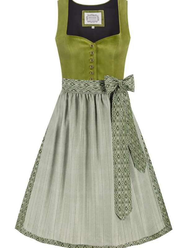 Dirndl VALERIE (70 cm) ~ 40 ~ grün
