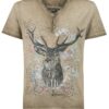 Trachtenshirt sand Günther 011088 ~ L