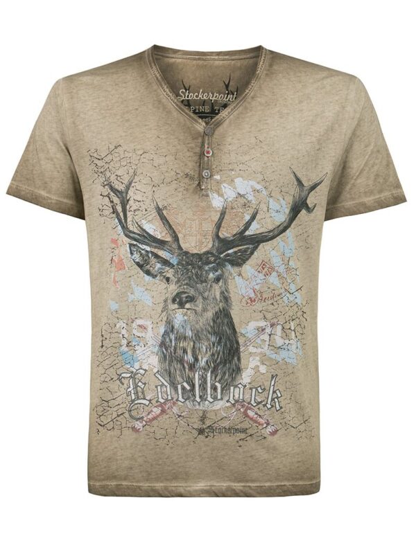 Trachtenshirt sand Günther 011088 ~ L