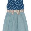 Kinder Trachtenkleid blau geblümt Linda 013490 ~ 98