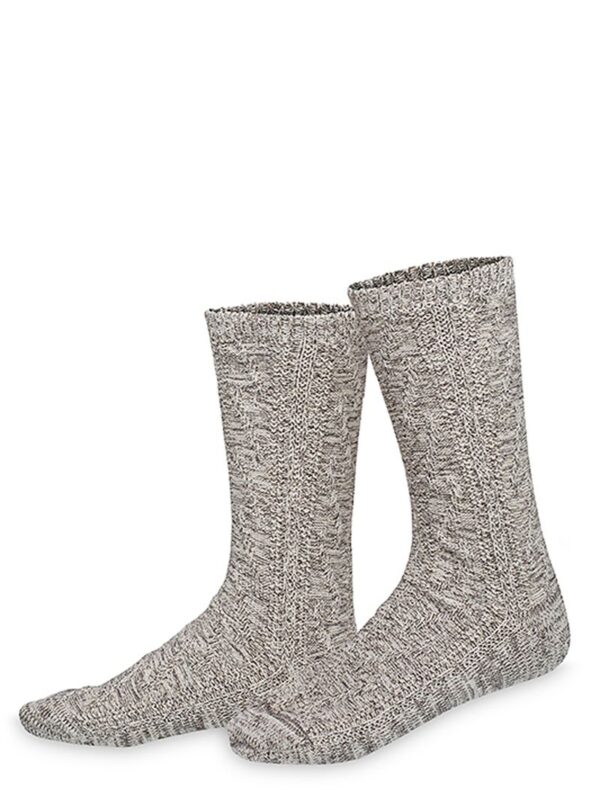 Trachtensocken kurz braun meliert 100988 ~ 48-49