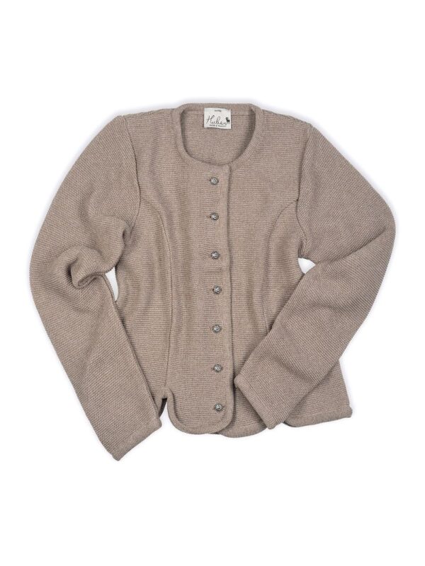 Trachten Strickjacke beige Anna 124676 ~ 50