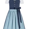 Kinder Dirndl blau hellblau Nina 014803 ~ 134