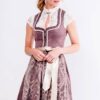 Mini Dirndl 60 cm rosenholz taupe Eva 016559 ~ 40