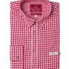 Trachtenhemd langarm rot kariert Robby 005115 ~ 3XL