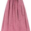 Dirndlschürze mit Leinen (90 cm) ~ beere ~ XXL