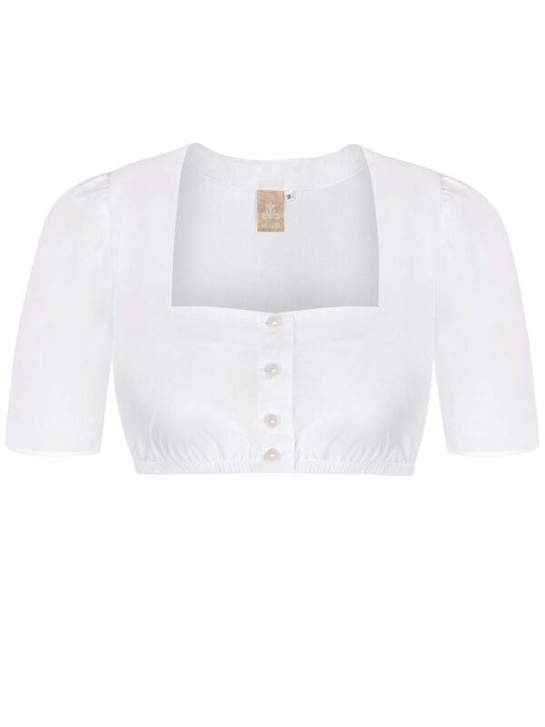 Dirndlbluse SIMONE ~ weiß ~ 34