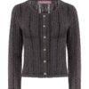 Trachten Strickjacke grau Lisa 015925 ~ 34