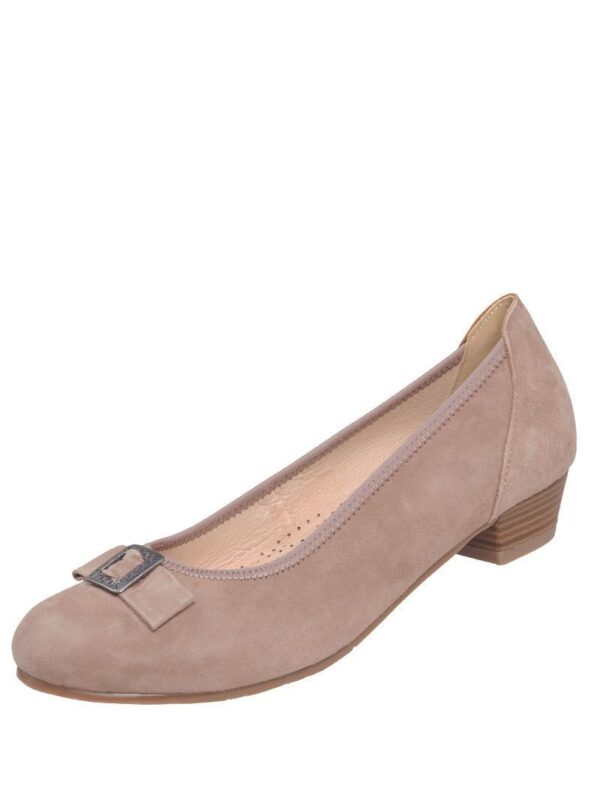 Pumps taupe mit Schnalle Marisa 011190 ~ 40