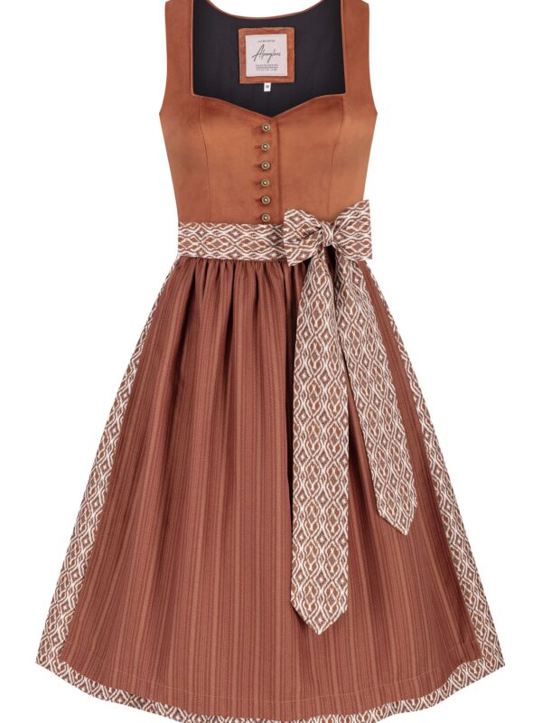 Dirndl VALERIE (70 cm) ~ 34 ~ rost