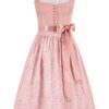 Midi Dirndl 70 cm altrosa Samtcord Rosalie 017125 ~ 40