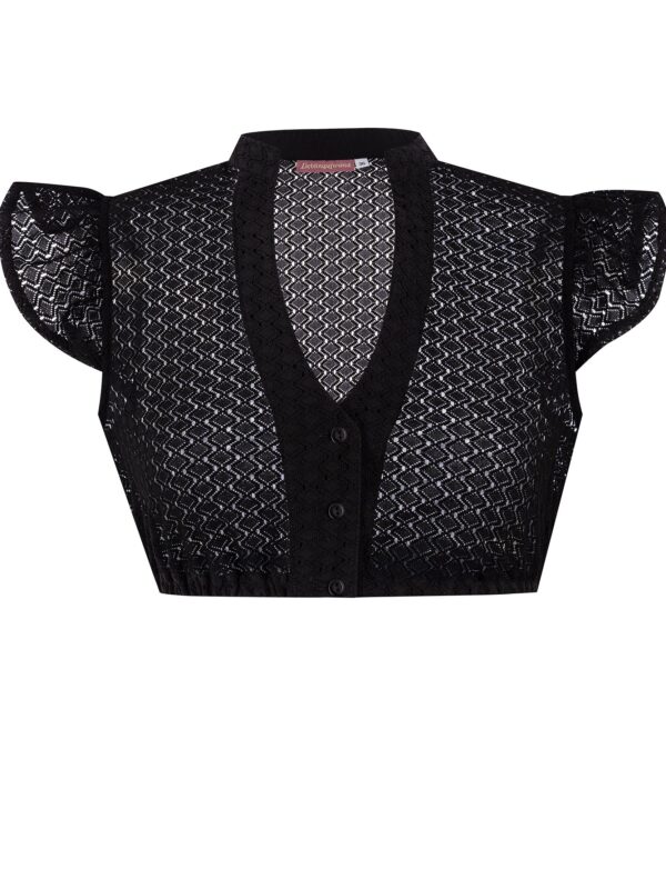 Dirndlbluse FRANZI ~ schwarz ~ 40