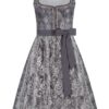 Midi Dirndl 65 cm silber Matilda 010221 ~ 38