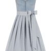Dirndl MELODY (75 cm) ~ 34 ~ hellblau