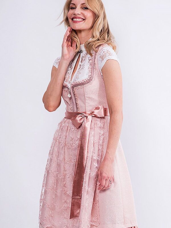 Mini Dirndl 60 cm rosa Sarah 014923 ~ 42