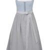 Dirndl ORNBAU (65 cm) ~ 38 ~ hellblau-grau