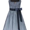 Dirndl BERGSEE (65 cm) ~ 42 ~ blaugrau