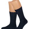 Trachtensocken kurz dunkelblau Merinowolle 005530 ~ 46-47