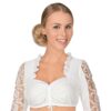 Dirndlbluse creme Caroline 000745 ~ 32