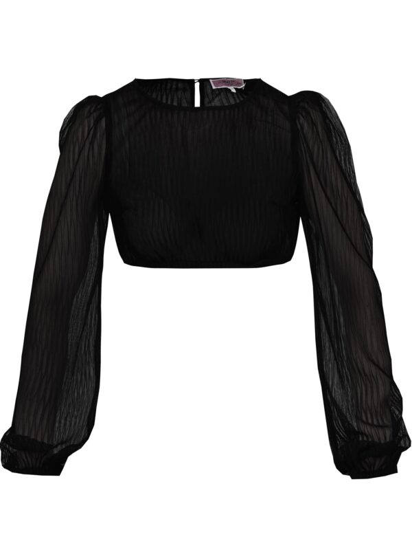 Dirndlbluse BÖHEN ~ schwarz ~ 44