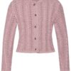 Mädchen Trachten Strickjacke altrosa Modell: Lilly 009521 ~ 176