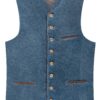 Trachtenweste JOHANNES ~ 58 ~ blaugrau