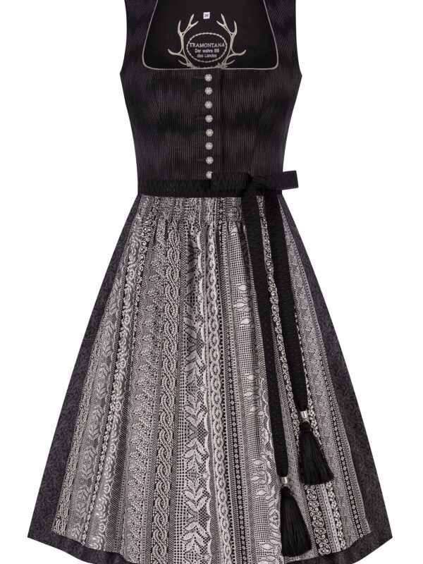 Dirndl LARISSA (70 cm) ~ schwarz ~ 38