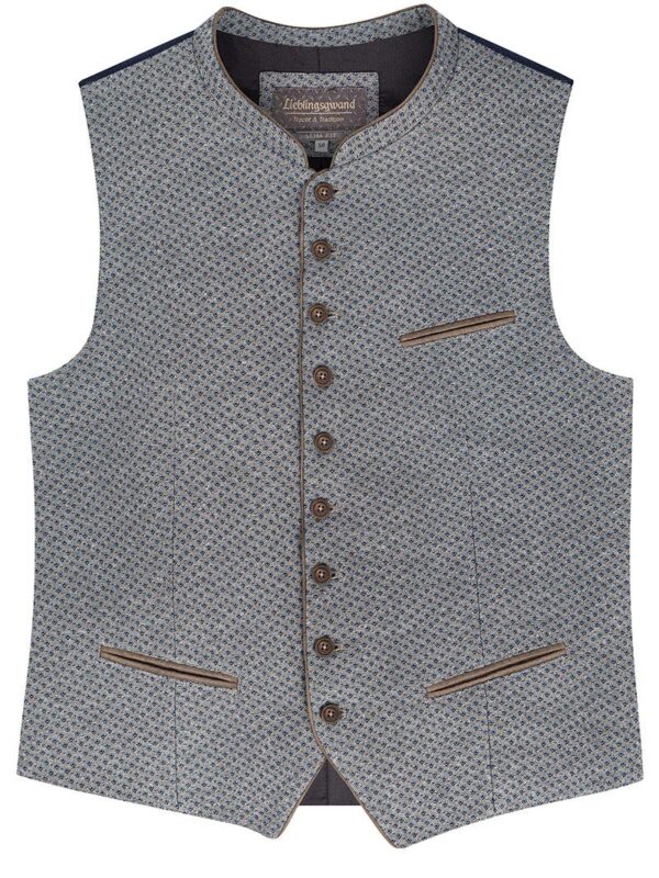 Trachtenweste FRANZ (slim fit) ~ 64