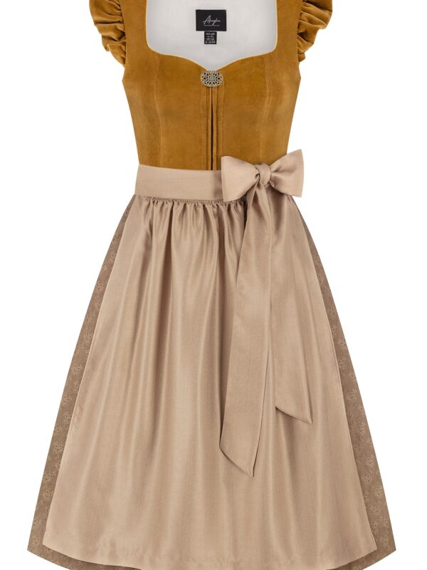 Dirndl TAMI (70 cm) ~ 40 ~ curry