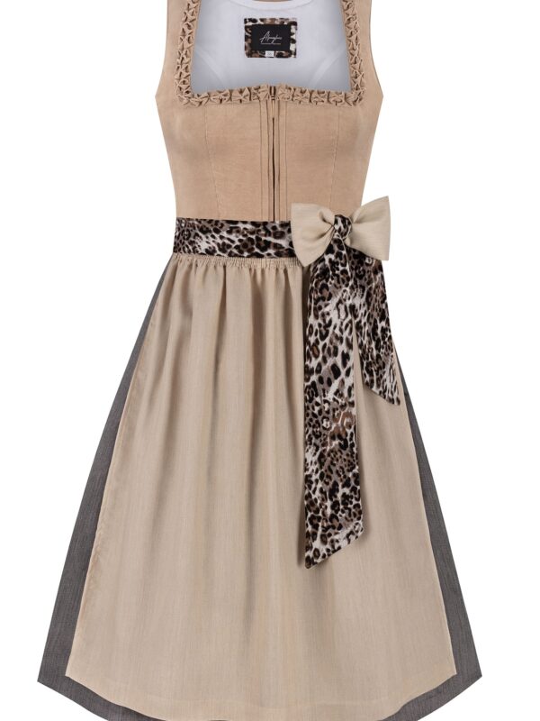 Dirndl LEONORA (70 cm) ~ beige