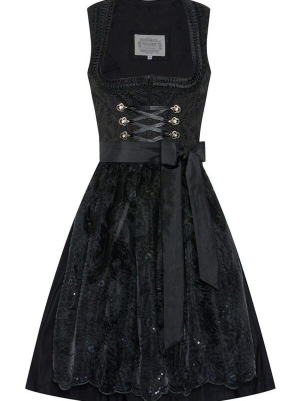Mini Dirndl 60 cm schwarz Noe 015587 ~ 40