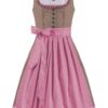 Mini Dirndl 60cm taupe rosa Elinore 004126 ~ 36