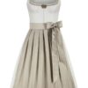 Brautdirndl midi 70 cm creme champagner Murielle 016104 ~ 38