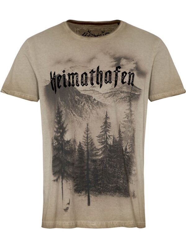 Trachtenshirt DARIUS ~ beige ~ L