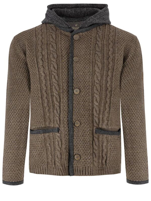 Kapuzenstrickjacke BEN ~ 50