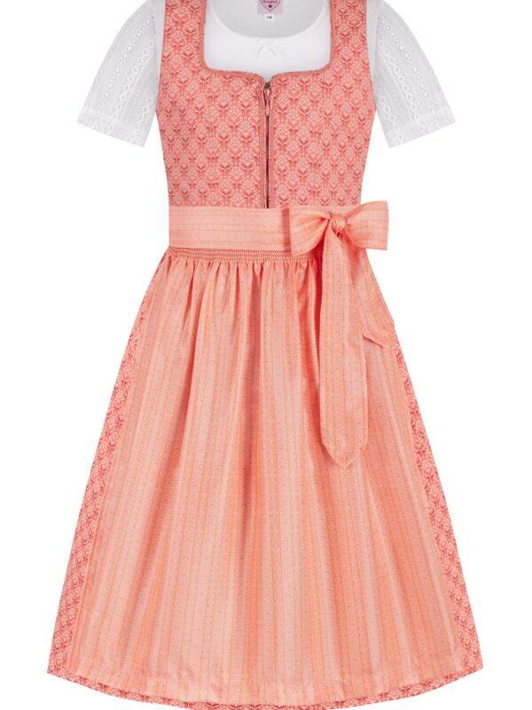 Kinderdirndl VIOLA ~ 146 ~ apricot