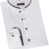 Trachtenhemd VINZENT (slim fit) ~ 44 ~ weiß