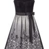 Dirndl ISOLDE (70 cm) ~ 40 ~ schwarz