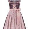 Mini Dirndl 55 cm dunkelrot altrosa Lara 014520 ~ 36