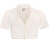 Dirndlbluse Spitze creme Stretch 011709 ~ 30