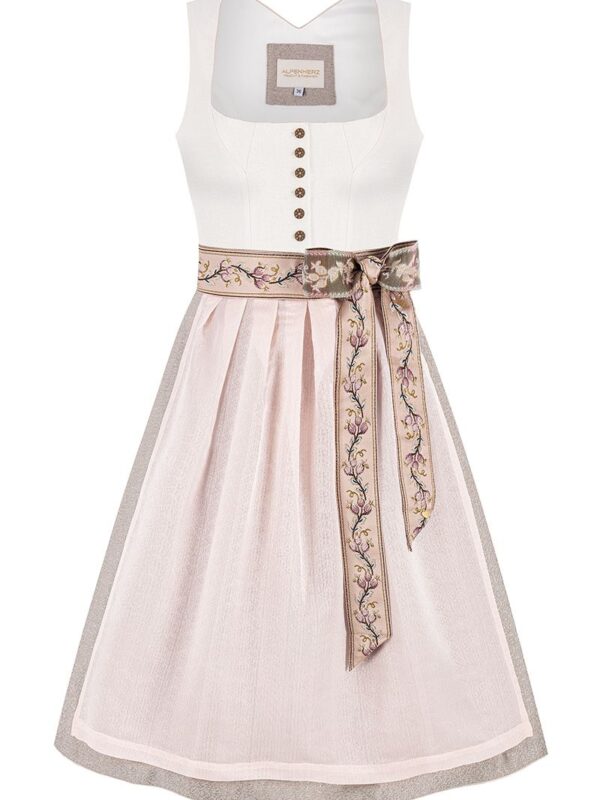 Hochzeitsdirndl GABRIELLA (70 cm) ~ 38