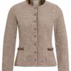 Trachten Strickjacke taupe Marianna 008194 ~ 46