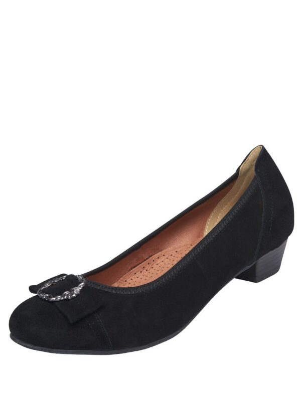 Pumps schwarz mit Schnalle Bergsee 005391 ~ 40